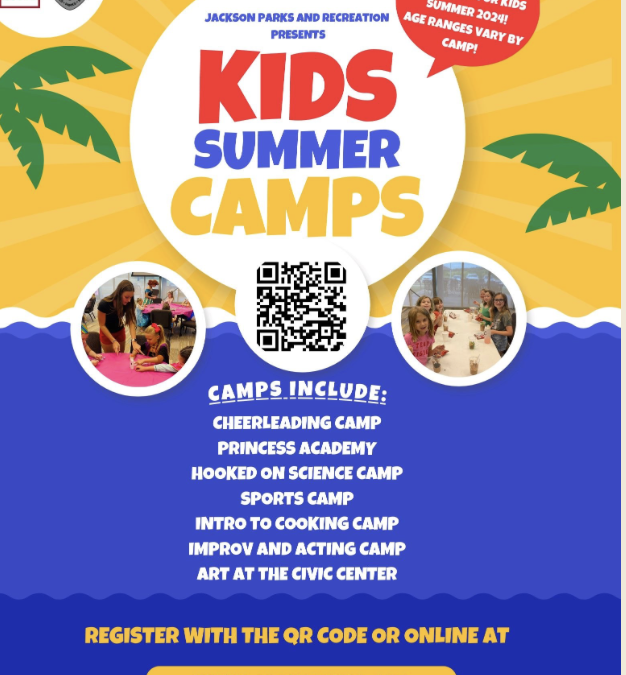 Make Your Summer Unforgettable with Jackson Parks’ Diverse Camp Offerings